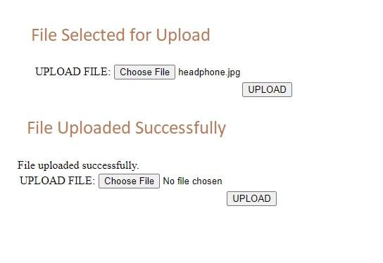 PHP File Upload Example