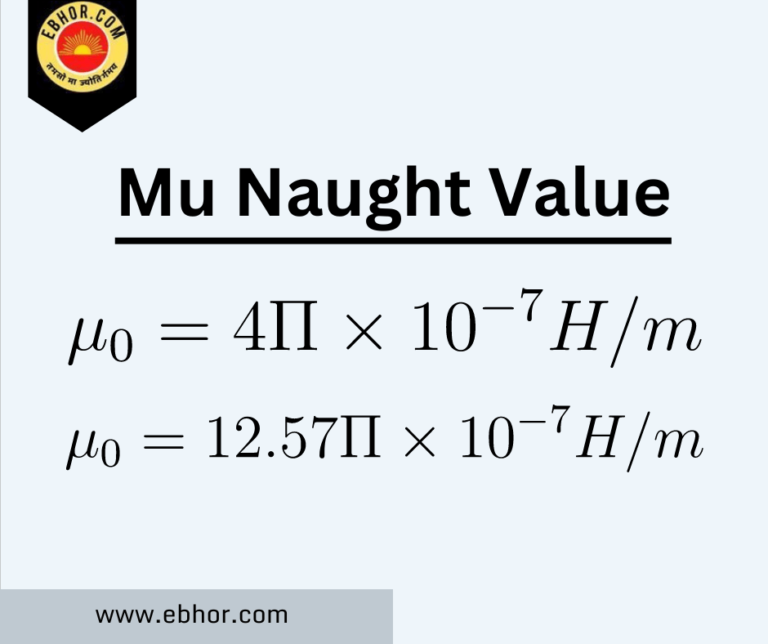 What Is Mu Mu Naught Value Ebhor