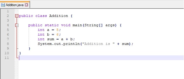 Simple Java Program To Add Two Numbers Ebhor